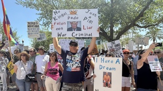 Jutaan Rakyat AS Demo Massal, Aksi "No Kings" Tuntut Donald Trump Mundur dari Presiden