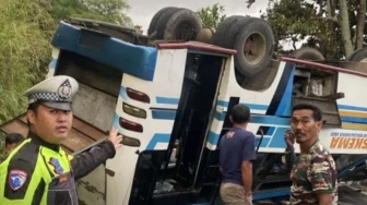 7 Fakta Kecelakaan Mencekam Bus di Ranau Tengah, 28 Penumpang Luka Usai Terguling