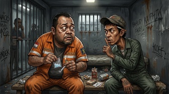 Gila! Napi di Gowa Kendalikan Ratusan Paket Sabu Dari Penjara