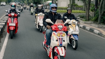 Gaya Kalcer Yamaha Grand Filano Hybrid Libas Jalur Pegunungan
