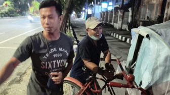 Ketahuan! Tukang Becak Nekat Buang Sampah Restoran di Lokasi CFD Solo, Pemkot Kejar Pemilik Usaha!