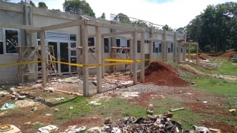 Misteri Garis Polisi di SMAN 1 Cibitung: Proyek Sekolah Rp6,5 Miliar Berhenti Berdetak, Ada Apa?