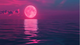 Fenomena Pink Moon April 2026 Bisa Dilihat di Indonesia? Catat Waktu dan Cara Menyaksikannya