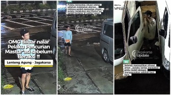 Viral Aksi Cabul Maling di Jagakarsa: Mondar-mandir Sambil Masturbasi Lalu Gondol Komponen Mobil