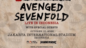 Avenged Sevenfold Dikonfirmasi Bakal Guncang JIS Oktober 2026, Cek Harga Tiketnya