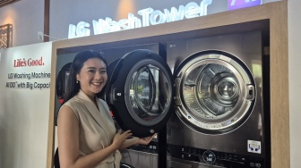 LG WashTower 25 Kg Resmi: Mesin Cuci AI Canggih dengan TurboWash dan ThinQ