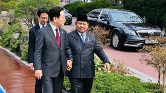 Kutip Hamkke Gamyeon Meolli Ganda, Prabowo Tegaskan Persahabatan dan Masa Depan Bersama RI-Korsel