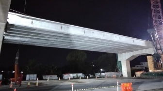 Terkoneksi di Sleman, Tol Jogja-Solo dan Jogja-Bawen Resmi Tersambung Secara Fisik