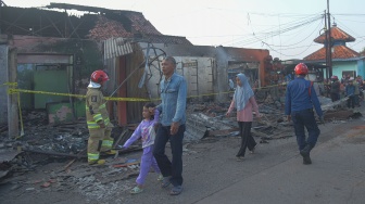 Kebakaran SPBE Cimuning Bekasi Diduga Akibat Kebocoran Gas Saat Pengisian