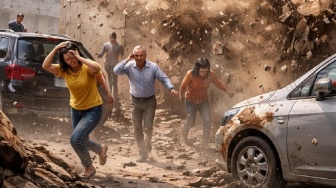 Warga Loncat Dari Toko Saat Gempa Guncang Manado, Begini Kondisinya