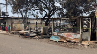 Penampakan Puing Kebakaran SPBE Cimuning Bekasi, 14 Bangunan Hancur dan Hangus Dilalap Api