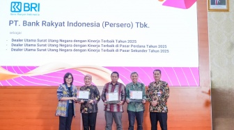 BRI Cetak Prestasi Lewat Penghargaan Domestik Dealer Utama 2025