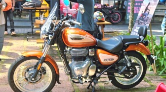 Royal Enfield Rilis Meteor 350 Sundowner Orange Edisi Terbatas Hanya 36 Unit di Indonesia