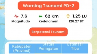 Gempa Sulawesi Utara M 7.6 Picu Kehebohan, Warga Keluhkan Peringatan Tsunami Telat