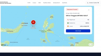 Gempa Sulut M 7,6 Picu Peringatan Tsunami: Ada Gempa Susulan, Netizen Riuh di X