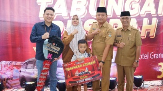 Nasabah Setia Bank Sumsel Babel Lubuklinggau Dapat Kejutan Mobil Toyota Rush
