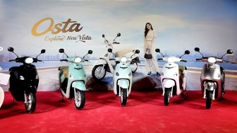 Yadea OSTA Resmi Meluncur di Indonesia Tawarkan Jarak Tempuh 150 KM