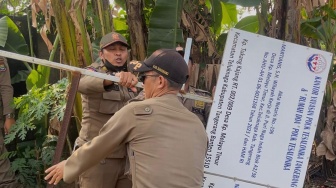 Ini Alasan Satpol-PP Kabupaten Tangerang Segel Bangunan Yayasan Tesalonika Teluknaga Usai Ibadah