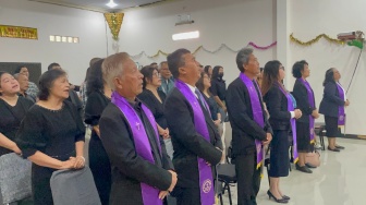 Tak Ganggu Umat Muslim, Pihak Yayasan Pastikan Rumah Doa Jemaat POUK Tesalonika Jauh dari Masjid