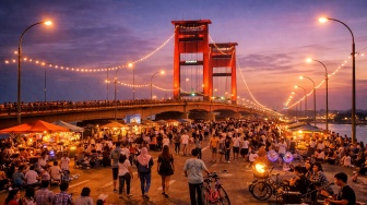 Tiba-Tiba Ditunda! Car Free Night Palembang Batal, Jembatan Ampera Tak Ditutup