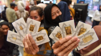 Emas Antam Lagi Murah Dibanderol Rp2,83 Juta/Gram
