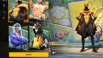 57 Kode Redeem FF Terbaru 7 April 2026, Klaim Skin Gratis dan Bundle Quackman