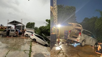 Gigs Skena Bawah Tanah Tangerang Batal Akibat Venue Longsor, 2 Mobil Terjun Bebas