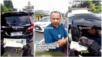 Viral Mobil Dinas Pemprov DKI Dipakai Healing ke Puncak, Oknum Pegawai Kini Diburu Inspektorat!
