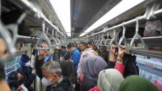 Penumpang LRT Jabodebek Melonjak 2 Kali Lipat Saat Libur Paskah 2026, Tembus 270 Ribu Orang