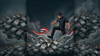 Ngebulnya Pasar Rokok Ilegal di RI