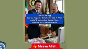 Cek Fakta: Heboh Donasi Fantastis ke Iran dari Warga RI, Benarkah atau Hoaks?