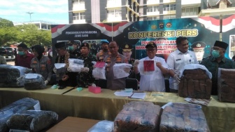 Polda Sumbar Ungkap 7 Kasus Narkotika, Sita Sabu dan Ganja dalam Jumlah Besar