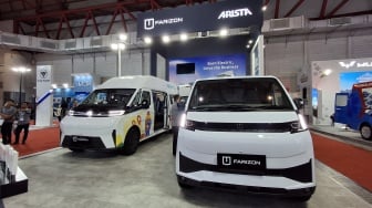 Farizon Bawa Kendaraan Niaga Listrik Tandai Debut di GIICOMVEC 2026