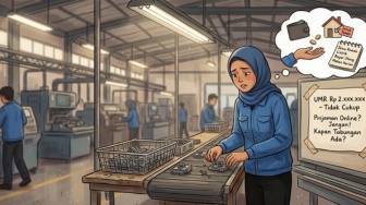 Realita Pahit Lulusan SMK: Niatnya Bantu Keluarga, Malah Terjebak Gaji Kecil di Luar Kota