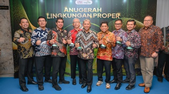 Konsisten pada Pengelolaan Lingkungan, PT Semen Gresik Kembali Raih Proper Hijau Ke-5