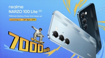 Realme Narzo 100x 5G Meluncur 15 Juli, Bawa Baterai 8.000mAh, Layar 144Hz dan AI Gemini