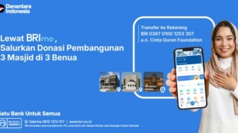 BRI Buka Program Donasi 3 Masjid Pertama Indonesia di 3 Benua