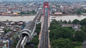 CFD Palembang Hari Pertama Diserbu Warga, Jalanan Malah Lumpuh dan Tuai Protes
