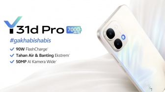 Spesifikasi Vivo Y31d Pro: HP Baru di Indonesia, Usung Baterai 7.000 mAh dan Fitur Tangguh