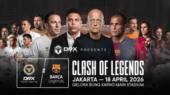 Kolaborasi Epik! Legenda Timnas Indonesia Setim Eks Juventus hingga Madrid di Clash of Legends