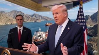 Breakingnews! Donald Trump Perintahkan Blokade Selat Hormuz dan Laut Iran