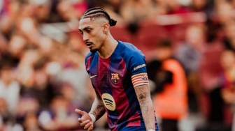Raphinha Sebut Barcelona Dirampok Wasit usai Tersingkir dari Liga Champions