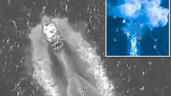 Dituduh Gembong Narkoba, 4 Orang Tewas Dirudal Militer AS di Perairan Pasifik