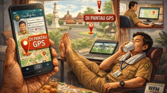 ASN Jogja Jangan Coba-coba Keluyuran Saat WFH, Absen Kini Dipelototi Pakai GPS!