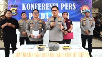 Polda Jambi Ringkus M. Alung Buronan Sabu 58 Kg yang Sempat Kabur