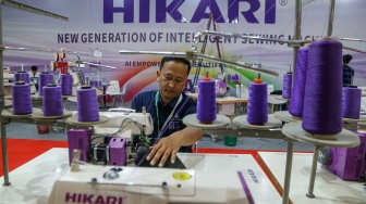 Hikari Unjuk Gigi dengan Mesin Jahit Berbasis AI di Inatex 2026