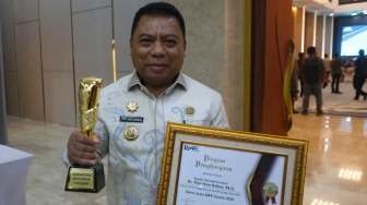 Gercep Respons Bencana Alam, Bupati Halmahera Utara Piet Hein Babua Diganjar KWP Awards 2026