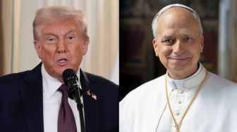 Beda Pendidikan Donald Trump vs Paus Leo XIV yang Bersitegang