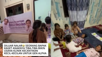 Bocil Ini Viral Bikin Klinik Kecantikan Khusus Gen Alpha, Sekali Perawatan cukup Bayar Rp2000