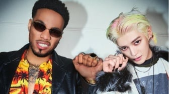 Gaet Anderson .Paak, Taeyong NCT Rayakan Kesuksesan di Lagu Solo Rock Solid